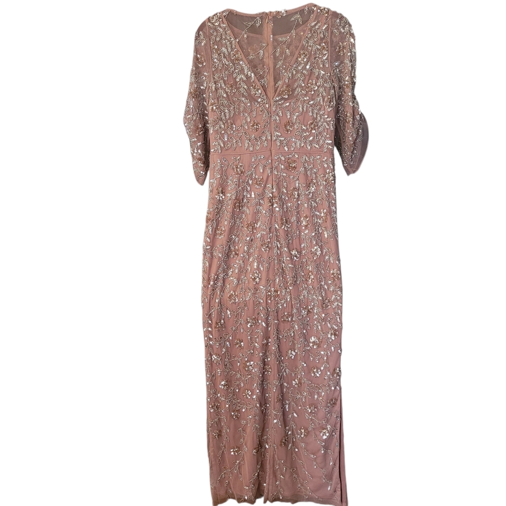 Aiden Maddox beaded & sequined column long gown - 6. L65 - Picture 9 of 10